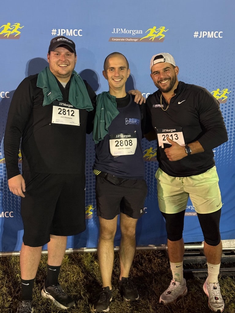 REMCO team at the J.P. Morgan Corporate Challenge in Philadelphia